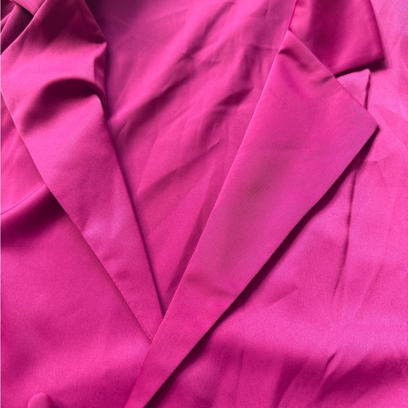 Vibrant Magenta Two-Piece Loungewear Set - Picture 7 of 8